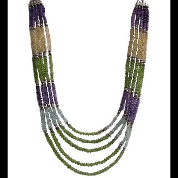 Bijoux indiens - Création Collier avec Pierres