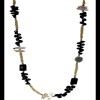 Bijoux indiens - Création Collier Citrine, Nacre, Onyx, Spinel, Nacre