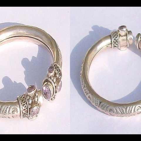 Bijoux Inde - Création Bracelet argent