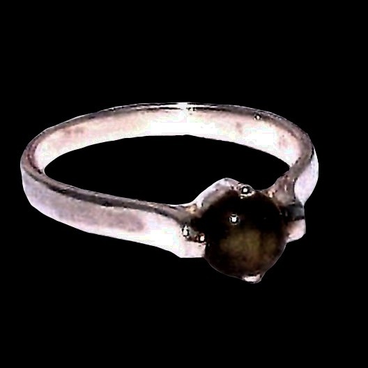 Bague indienne en argent et Labradorite - Bijoux indiens