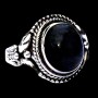Bague indienne en argent et Labradorite - Bijoux indiens