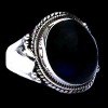 Bague indienne en argent et Labradorite - Bijoux indiens