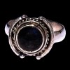 Bague indienne en argent et Labradorite - Bijoux indiens