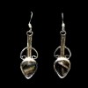 Bijoux indiens - Boucles d'Oreilles indiennes Labradorite