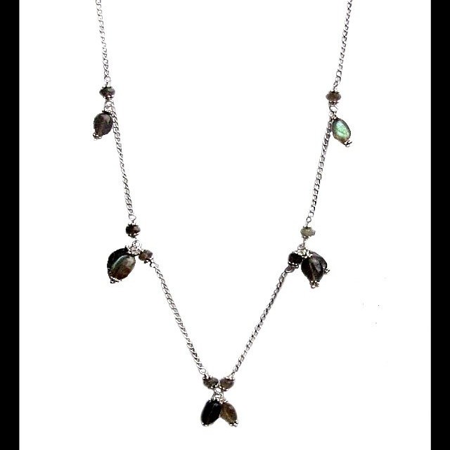 Bijoux indiens - Création Collier Labradorite