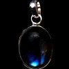 Pendentif indien argent Labradorite - Bijoux indiens