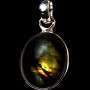 Pendentif indien argent Labradorite - Bijoux indiens
