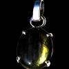 Pendentif indien argent Labradorite - Bijoux indiens