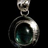 Pendentif indien argent Labradorite - Bijoux indiens