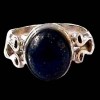 Bague argent Lapis Lazuli - Bijoux Inde - Bijoux indiens