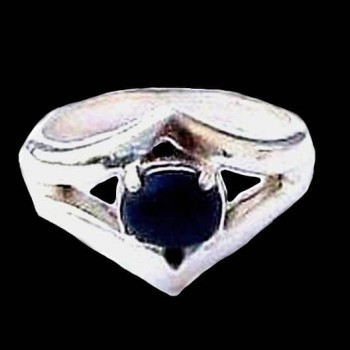 Bague argent Lapis Lazuli - Bijoux Inde - Bijoux indiens