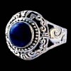 Bague argent Lapis Lazuli - Bijoux Inde - Bijoux indiens