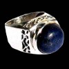 Bague argent Lapis Lazuli -Bijoux Inde - Bijoux indiens