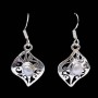 Nacre - Boucles d'Oreilles indiennes Nacre - Bijoux Inde