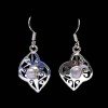 Nacre - Boucles d'Oreilles indiennes Nacre - Bijoux Inde