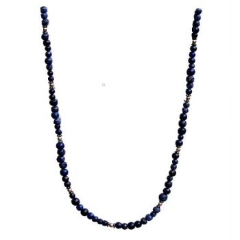 Bijoux indiens - Création Collier Lapis lazuli