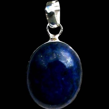 Pendentif argent Lapis-Lazuli - Bijoux indiens