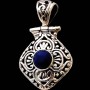 Pendentif argent Lapis-Lazuli - Bijoux indiens