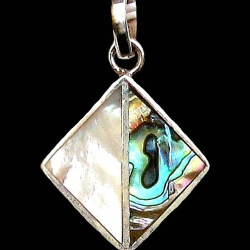 Nacre - Pendentif indien Nacre - Bijoux Inde