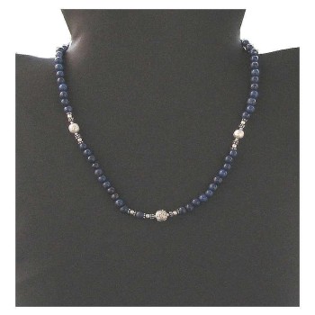 Bijoux indiens - Création Collier Lapis lazuli