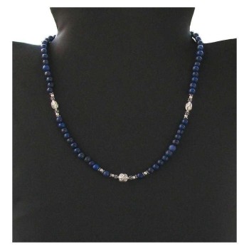 Bijoux indiens - Création Collier Lapis lazuli