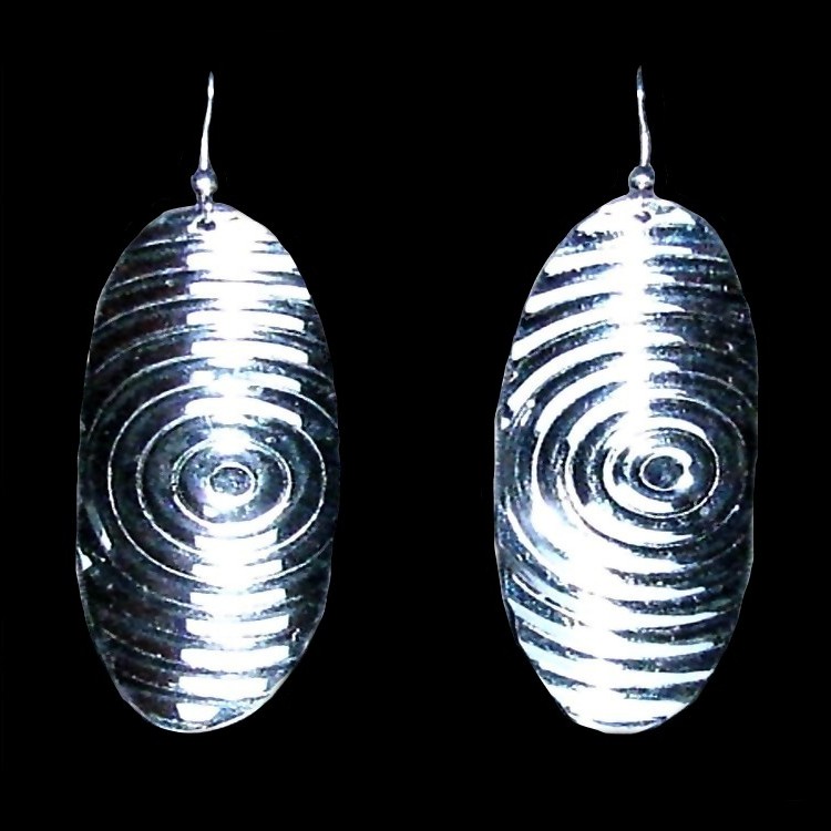 Métal - Boucles d'Oreilles indiennes - Bijoux indiens