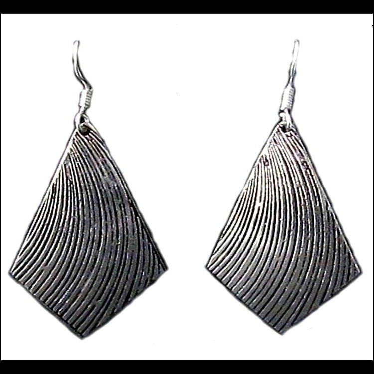 Métal - Boucles d'Oreilles indiennes - Bijoux indiens