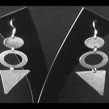 Métal - Boucles d'Oreilles indiennes - Bijoux indiens