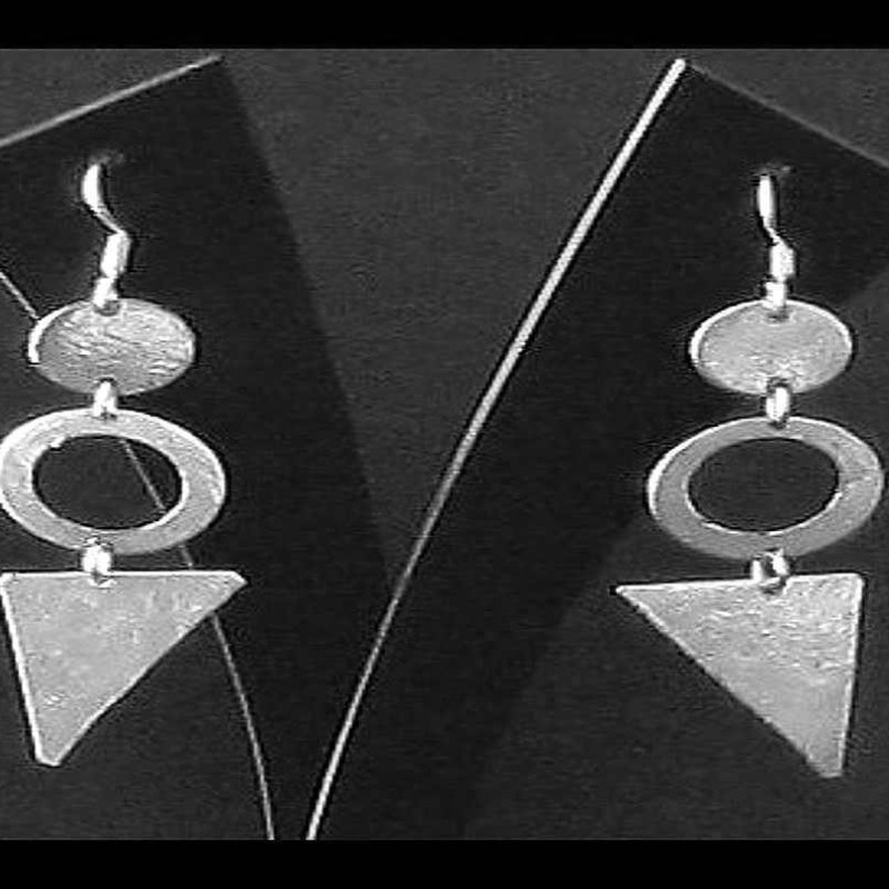 Métal - Boucles d'Oreilles indiennes - Bijoux indiens