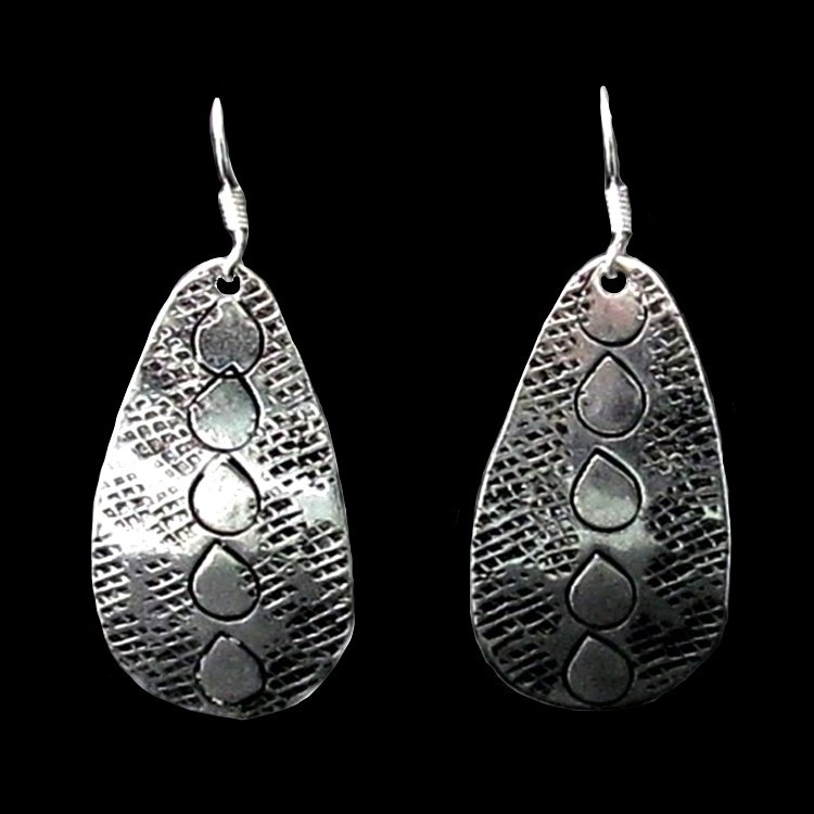 Métal - Boucles d'Oreilles indiennes - Bijoux indiens