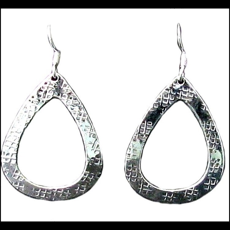 Métal - Boucles d'Oreilles indiennes - Bijoux indiens