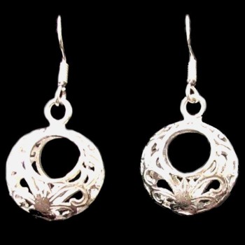 Métal - Boucles d'Oreilles indiennes - Bijoux indiens