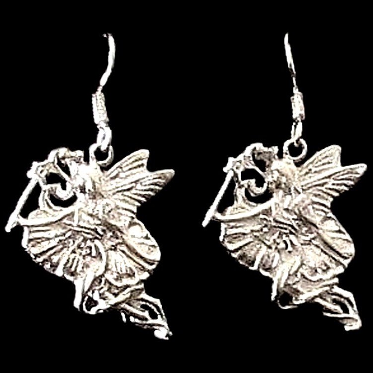 Métal - Boucles d'Oreilles indiennes - Bijoux indiens