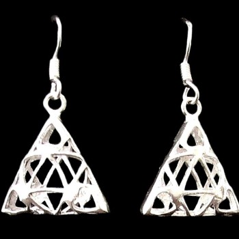 Métal - Boucles d'Oreilles indiennes - Bijoux indiens
