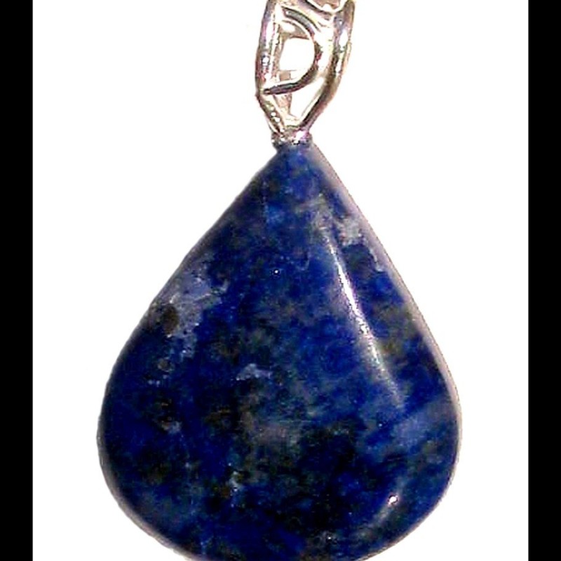 Bijoux Lapis-Lazuli - Pendentif indien - Bijoux fantaisie