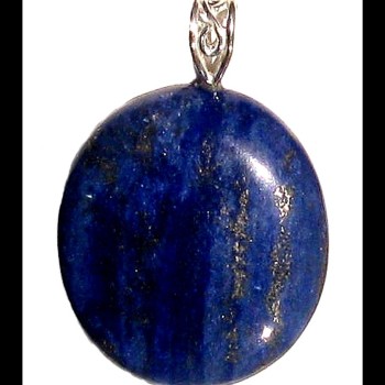 Bijoux Lapis-Lazuli - Pendentif indien - Bijoux fantaisie