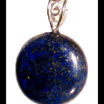 Bijoux Lapis-Lazuli - Pendentif indien - Bijoux fantaisie