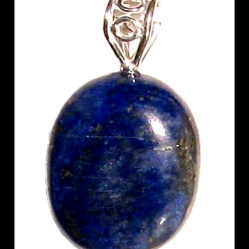 Bijoux Lapis-Lazuli - Pendentif indien - Bijoux fantaisie