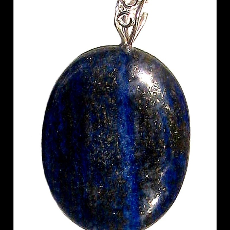 Bijoux Lapis-Lazuli - Pendentif indien - Bijoux fantaisie