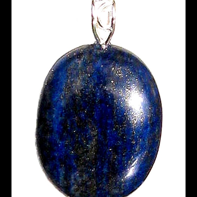 Bijoux Lapis-Lazuli - Pendentif indien - Bijoux fantaisie