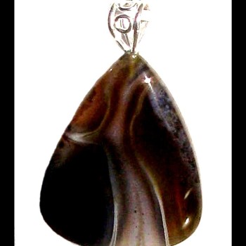 Bijoux en Agate - Pendentif indien - Bijoux fantaisie