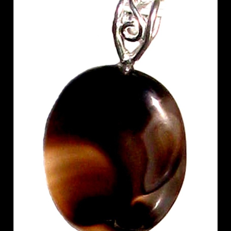 Bijoux en Agate - Pendentif indien - Bijoux fantaisie