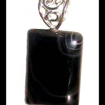 Bijoux en Agate - Pendentif indien - Bijoux fantaisie