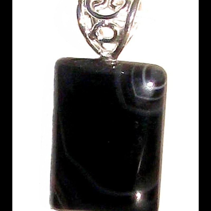 Bijoux en Agate - Pendentif indien - Bijoux fantaisie