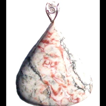 Bijoux en Agate Marbre - Pendentif indien - Bijoux fantaisie