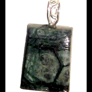 Bijoux en Agate Marbre - Pendentif indien - Bijoux fantaisie