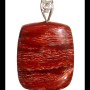 Bijoux en Jaspe Rouge - Pendentif indien - Bijoux fantaisie