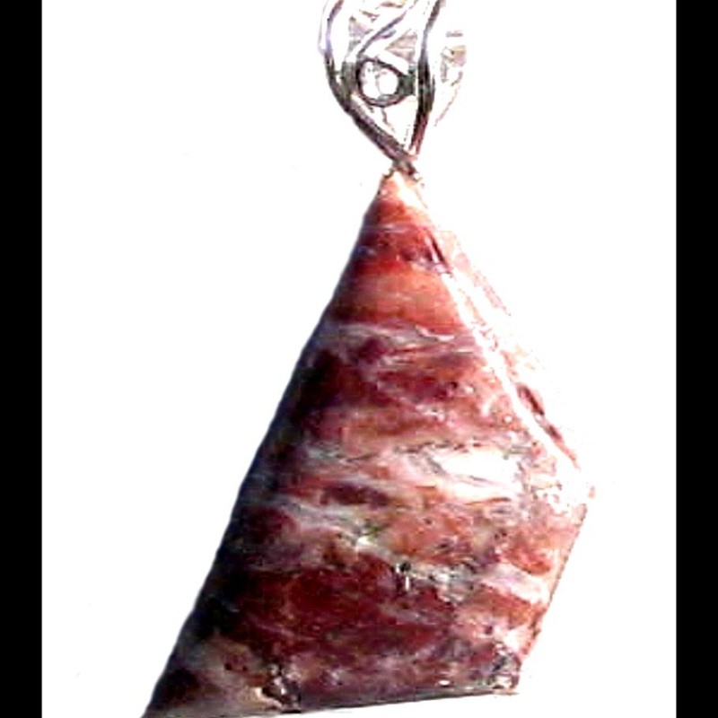 Bijoux en Agate Marbre - Pendentif indien - Bijoux fantaisie