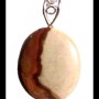 Bijoux en Jaspe Paysage - Pendentif indien - Bijoux fantaisie