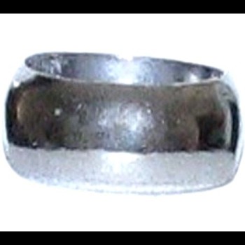 Bague indienne en métal anneau sans motif